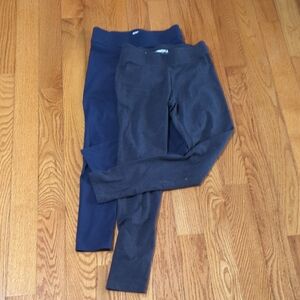 Sonoma Kids Leggings in Navy and Charcoal